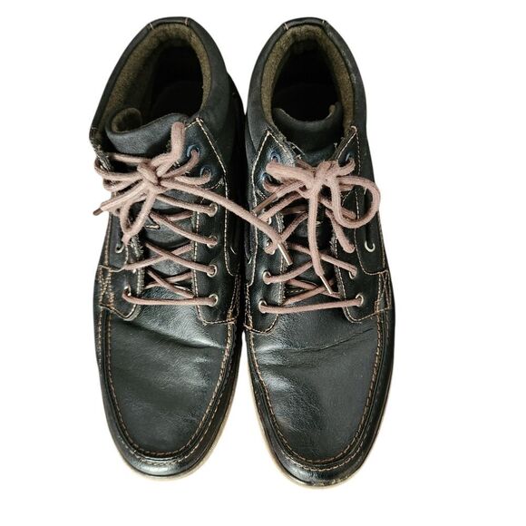 Apt 9 Mens Ankle Casual Boot Black Size 10.5 medium - Picture 3 of 10